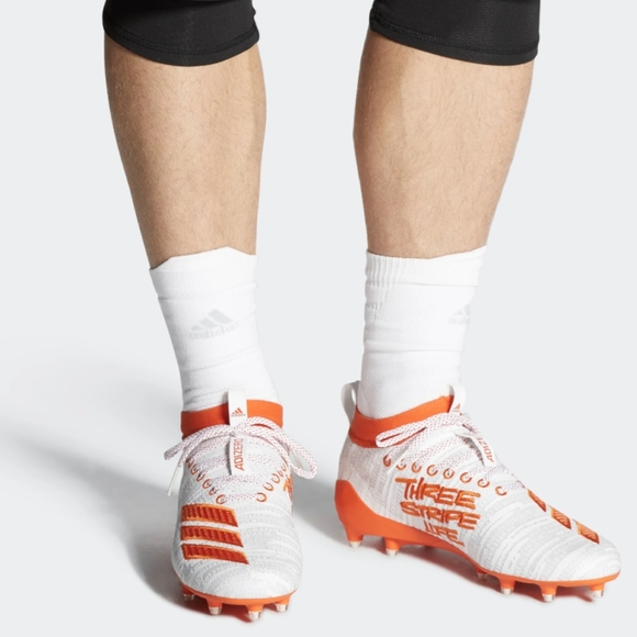 adidas Shoes | New Adidas Adizero 8 Football Cleats Orange | Poshmark